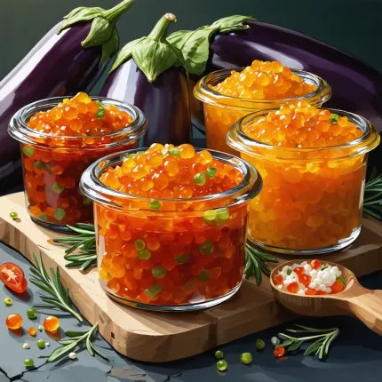 Икра заморская баклажанная: особенности, виды и применение